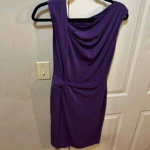 Eva Mendez dress size 4 purple